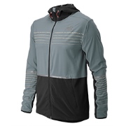 New Balance Beacon Jacket Harbor Blue with Black L41o2557